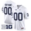 Penn State Nittany Lions 2024 Game Custom Jersey – All Stitched – White Jersey