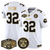 Chiefs 2024 AFC West Division Champions Patch Gold Vapor Limited Jersey – All Stitched – White Gold – Nick Bolton Jersey