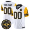 Pittsburgh Steelers Throwback 1962 Vapor Limited Custom Jersey – Est. 1933 Patch – All Stitched – White Jersey