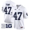 Penn State Nittany Lions 2024 Game Jersey – All Stitched – White – Donald Trump Jersey