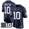 Penn State Nittany Lions 2024 Game Jersey – All Stitched – Navy – Nicholas Singleton Jersey
