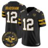 Pittsburgh Steelers Throwback 1933 Patch Vapor Limited Jersey – All Stitched – Black – Terry Bradshaw Jersey