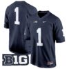 Penn State Nittany Lions 2024 Game Jersey – All Stitched – Navy – #1 Team Jersey