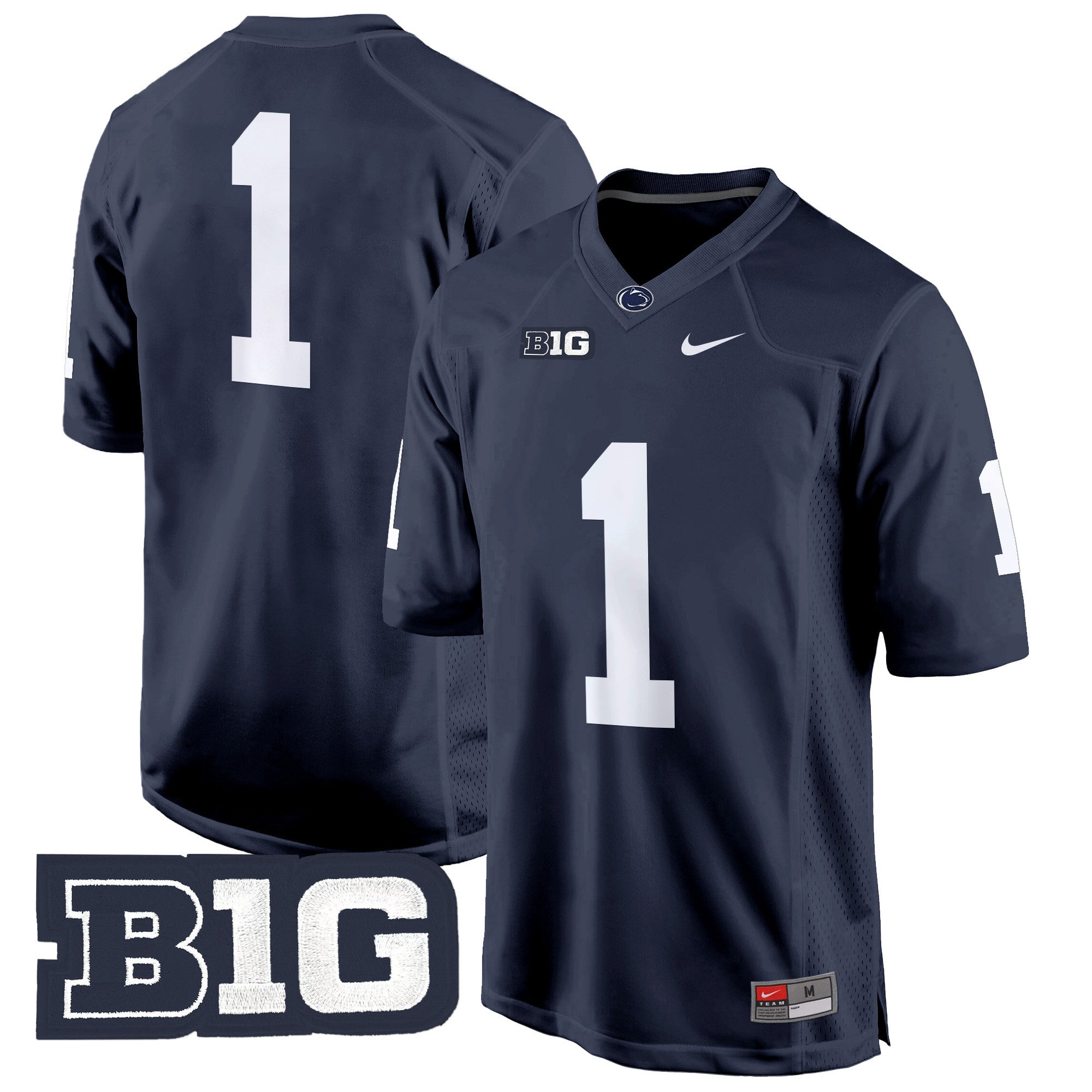 Penn State Nittany Lions 2024 Game Jersey – All Stitched – Navy – #1 Team Jersey