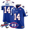 Bills 1959 – 2024 – The Bills Jersey – All Stitched – Stefon Diggs – 14 – Royal Alternate Jersey