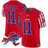 Bills American Style Vapor Limited Jersey – All Stitched – Red – Mitchell Trubisky Jersey