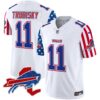 Bills American Style Vapor Limited Jersey – All Stitched – White – Mitchell Trubisky Jersey