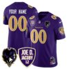 Custom Ravens Purple Rising 2024 Vapor Limited Jersey – All Stitched – Purple Jersey