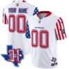 Houston Texans American Style Vapor Limited Custom Jersey – All Stitched – White Jersey