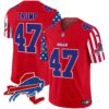 Bills American Style Vapor Limited Jersey – All Stitched – Red – Donald Trump Jersey