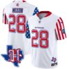 Houston Texans American Style Vapor Limited Jersey – All Stitched – White – Joe Mixon Jersey