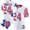 Houston Texans American Style Vapor Limited Jersey – All Stitched – White – Derek Stingley Jr. Jersey