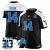 Lions 313 King Of The North Jersey – All Stitched – St. Brown – 14 – Alternate Jersey