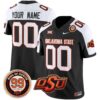 Oklahoma State Cowboys Leslie O’neal Patch Vapor Limited Custom Jersey – All Stitched – Black Alternate Jersey