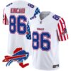 Bills American Style Vapor Limited Jersey – All Stitched – White – Dalton Kincaid Jersey