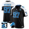 Lions 313 King Of The North Jersey – All Stitched – Hutchinson – 97 – Alternate Jersey