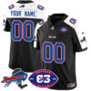 Custom Bills 1959 – 2024 – The Bills Jersey – All Stitched – Black Alternate Jersey