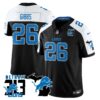 Lions 313 King Of The North Jersey – All Stitched – Jahmyr Gibbs – 26 – Alternate Jersey