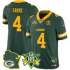 Packers 1919-2024 – The Packers Jersey – All Stitched – Brett Favre – 4 – Green Jersey