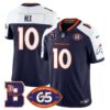 Broncos 1959-2024 Jersey – The Broncos Jersey – All Stitched – Bo Nix – 10 – Navy Alternate Jersey