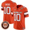 Oklahoma State Cowboys Leslie O’neal Patch Vapor Limited Jersey – All Stitched – Orange – Rashod Owens Jersey