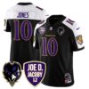 Ravens Purple Rising 2024 Vapor Limited Jersey – All Stitched – Black Alternate – Emory Jones Jersey
