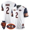 Bears 1920-2025 – The Bears Jersey – All Stitched – D.J. Moore – 2 – Navy Sleeve Jersey