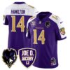 Ravens Purple Rising 2024 Vapor Limited Jersey – All Stitched – Purple Alternate – Kyle Hamilton Jersey