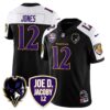 Ravens Purple Rising 2024 Vapor Limited Jersey – All Stitched – Black Alternate – Jacoby Jones Jersey