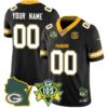 Custom Packers 1919-2024 – The Packers Jersey – All Stitched – Black Jersey