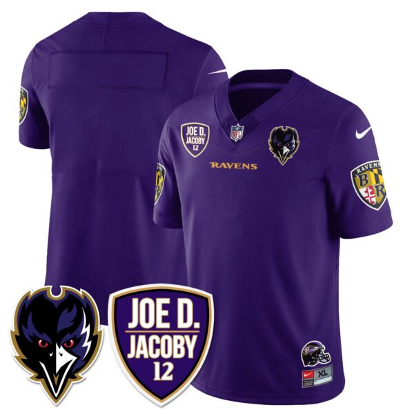 Ravens Purple Rising 2024 Vapor Limited Jersey – All Stitched – Purple – Team Jersey