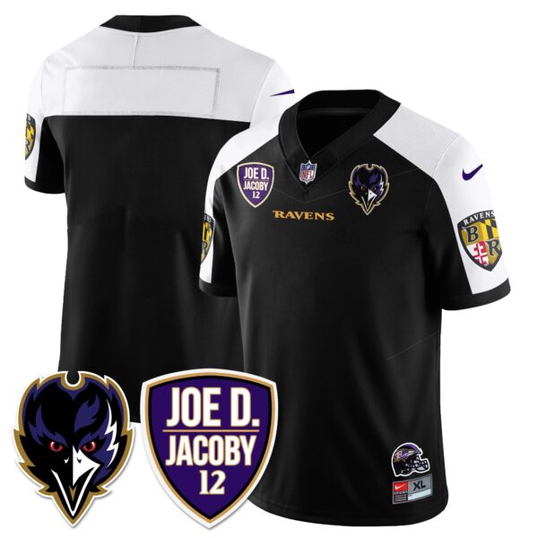 Ravens Purple Rising 2024 Vapor Limited Jersey – All Stitched – Black Alternate – Team Jersey