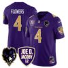 Ravens Purple Rising 2024 Vapor Limited Jersey – All Stitched – Purple – Zay Flowers Jersey