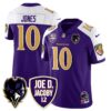 Ravens Purple Rising 2024 Vapor Limited Jersey – All Stitched – Purple Alternate – Emory Jones Jersey