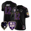 Ravens Purple Rising 2024 Vapor Limited Jersey – All Stitched – Black – Jacoby Jones Jersey