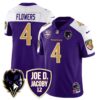 Ravens Purple Rising 2024 Vapor Limited Jersey – All Stitched – Purple Alternate – Zay Flowers Jersey