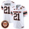 Oklahoma State Cowboys Leslie O’neal Patch Vapor Limited Jersey – All Stitched – White – Barry Sanders Jersey