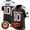 Oklahoma State Cowboys Leslie O’neal Patch Vapor Limited Jersey – All Stitched – Black Alternate – Rashod Owens Jersey