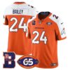 Broncos 1959-2024 Jersey – The Broncos Jersey – All Stitched – Champ Bailey – 24 – Orange Alternate Jersey