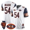 Bears 1920-2025 – The Bears Jersey – All Stitched – Brian Urlacher – 54 – Navy Sleeve Jersey