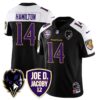 Ravens Purple Rising 2024 Vapor Limited Jersey – All Stitched – Black Alternate – Kyle Hamilton Jersey
