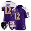 Ravens Purple Rising 2024 Vapor Limited Jersey – All Stitched – Purple Alternate – Jacoby Jones Jersey