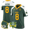Packers 1919-2024 – The Packers Jersey – All Stitched – Josh Jacobs – 8 – Alternate Jersey