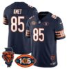 Bears 1920-2025 – The Bears Jersey – All Stitched – Cole Kmet – 85 – Navy Jersey