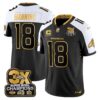 Denver Broncos 3-Time Champions Patch Gold Vapor Limited Jersey – All Stitched – Alternate – Peyton Manning Jersey