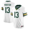 Baylor Bears 2024 Vapor Limited Jersey – All Stitched – Sawyer Robertson – White Jersey