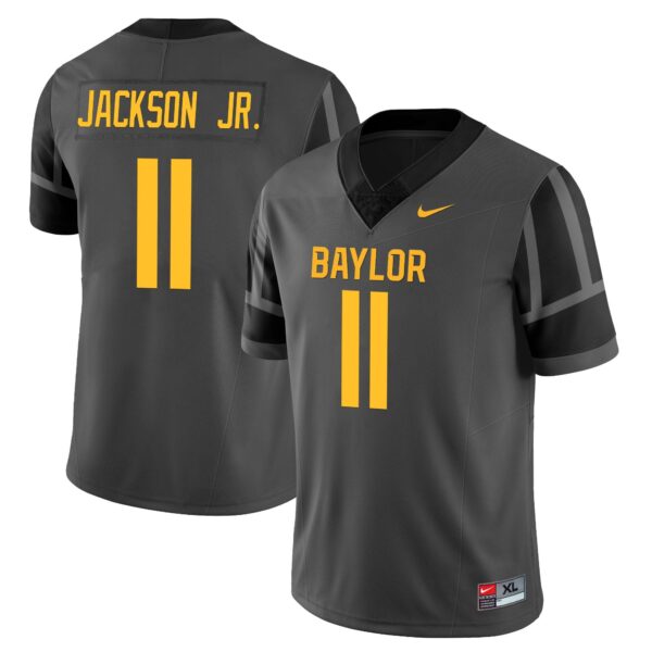 Baylor Bears 2024 Vapor Limited Jersey – All Stitched – Ketron Jackson Jr. – Black Jersey
