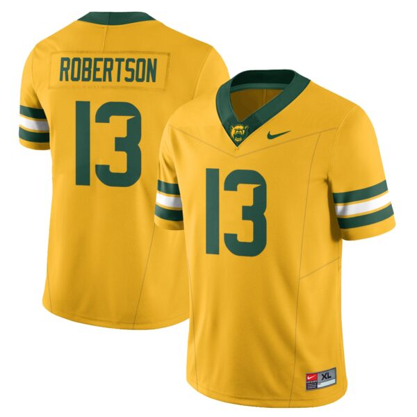 Baylor Bears 2024 Vapor Limited Jersey – All Stitched – Sawyer Robertson – Yellow Jersey