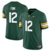 Baylor Bears 2024 Vapor Limited Jersey – All Stitched – DeQuan Finn – Green Jersey