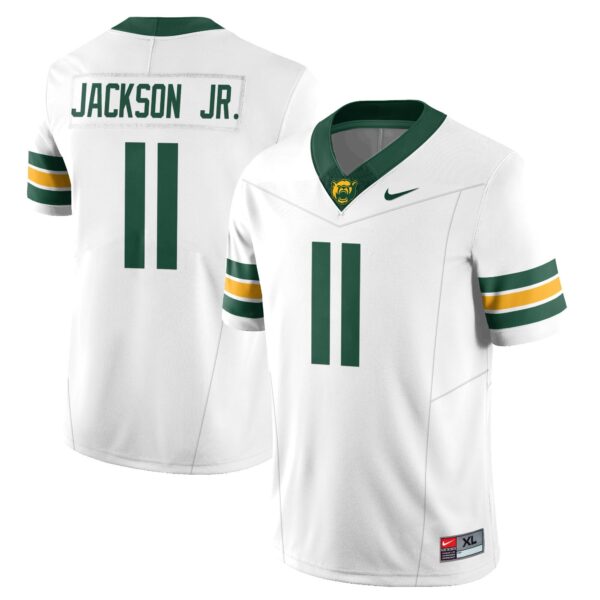Baylor Bears 2024 Vapor Limited Jersey – All Stitched – Ketron Jackson Jr. – White Jersey